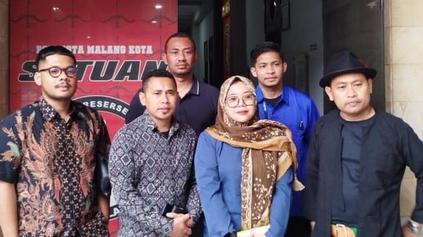 Sahara Datangi Polresta Malang Kota, Bawa Saksi Dugaan Pelecehan oleh Yai Mim