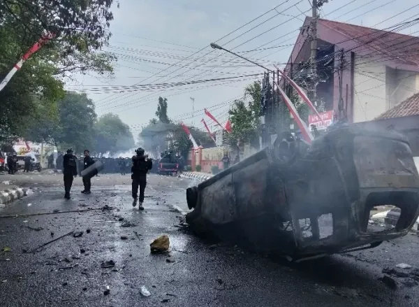 Polda Jateng Beberkan Alasan Empat Tersangka Terlibat Kericuhan Saat Demo di Pati