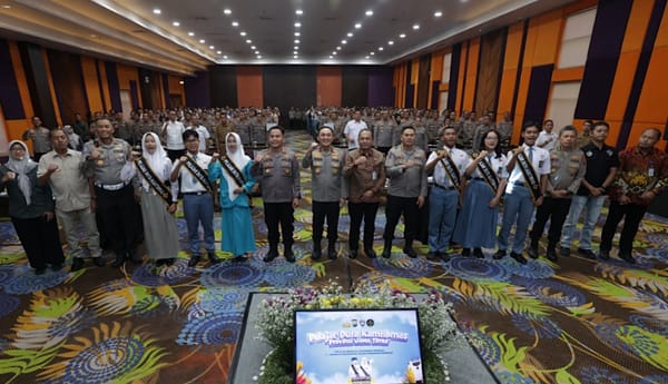 Waka Polda Jatim Kukuhkan Pelajar Duta Kamtibmas, Malang Kota Raih Posisi Kedua