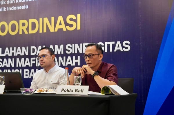 Jumat Curhat Ditreskrimum Polda Bali Angkat Isu Sosialisasi Satgas Anti Mafia Tanah