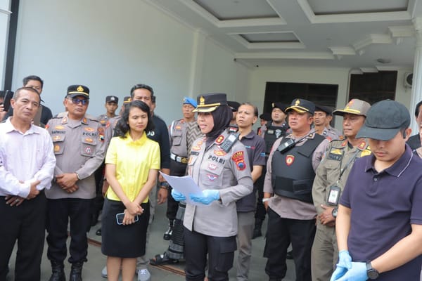 Kapolres Salatiga Pimpin Penggeledahan Rumah Pimpinan Koperasi BLN