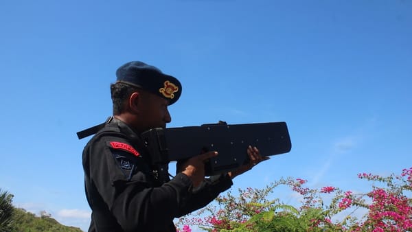 Pengamanan Berbasis Teknologi, Astamaops Kapolri Tinjau Pos Pantau Drone di Mandalika