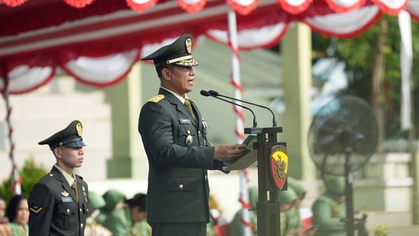 Perkuat Sinergitas TNI-Polri, Wakapolda Bali Hadiri Upacara HUT TNI ke-80