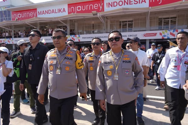 Polri Kerahkan 3.572 Personel Gabungan untuk Amankan MotoGP Mandalika 2025