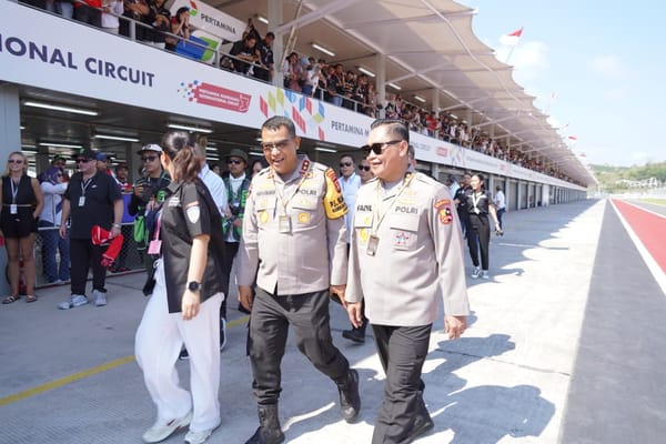 3.572 Personel Gabungan Diterjunkan, Polri Pastikan MotoGP Mandalika 2025 Aman