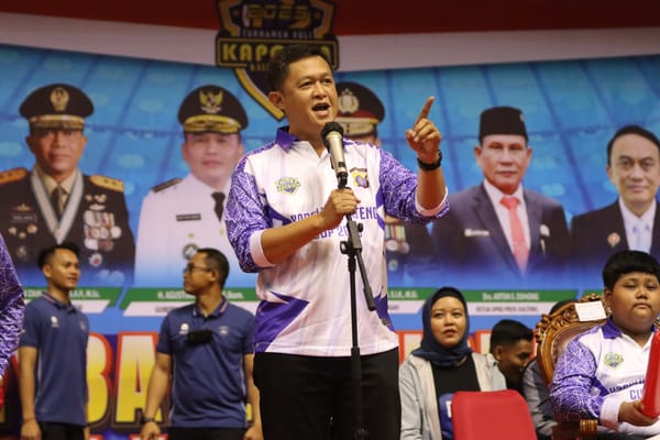 Kapolda Tutup Turnamen Bola Voli Kalteng Cup 2025, Bumi Tambun Bunga Jadi Ajang Prestasi
