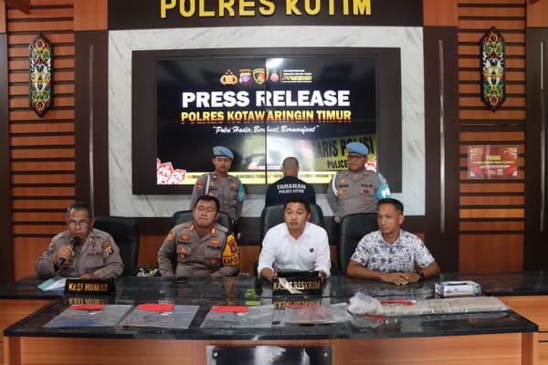 Kasus Pembunuhan dan Perlindungan Anak di Kotim Terungkap, Pelaku Ditangkap Polres