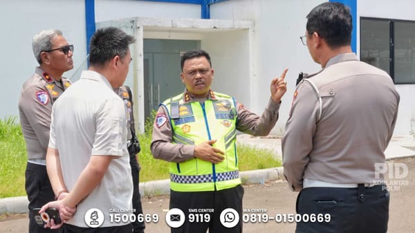 Kakorlantas Polri Tinjau SPPG di Pusdik Lalu Lintas Serpong, Dukung Penuh Program Pemerintah