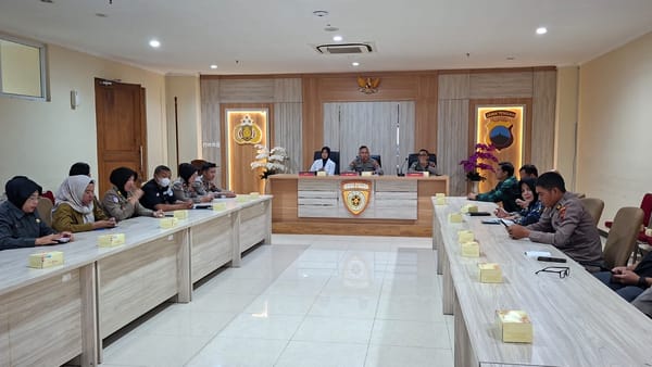 Polda Jateng Gelar Kunjungan Virtual bagi Anggota yang Sakit Menahun