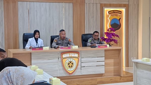 202 Polisi di Jawa Tengah Tetap Semangat Layani Masyarakat Meski Derita Sakit Menahun