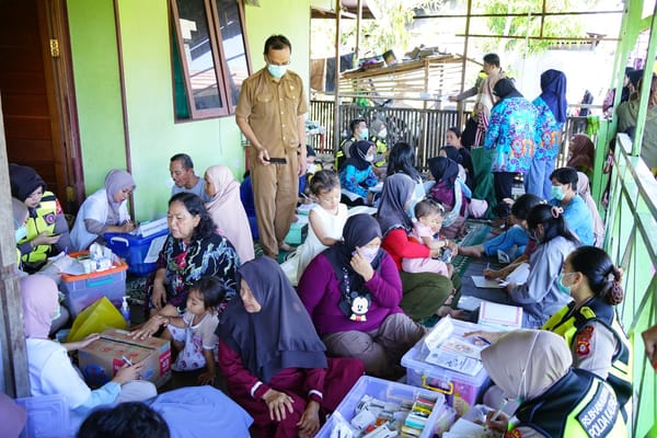 Rumkit Bhayangkara Polda Kalteng Gelar Posyandu Keliling untuk Jaga Kesehatan Ibu, Balita, dan Lansia