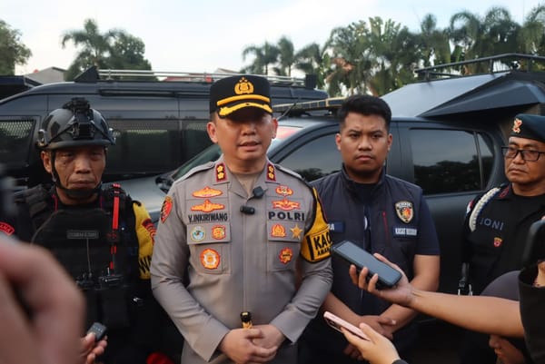 Polisi Bergerak Cepat Selidiki Teror Bom di Dua Sekolah Internasional Tangsel