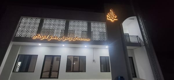 Cahaya Baru dari Duren Mekar, Masjid Joko Agung Purnomo Resmi Berdiri