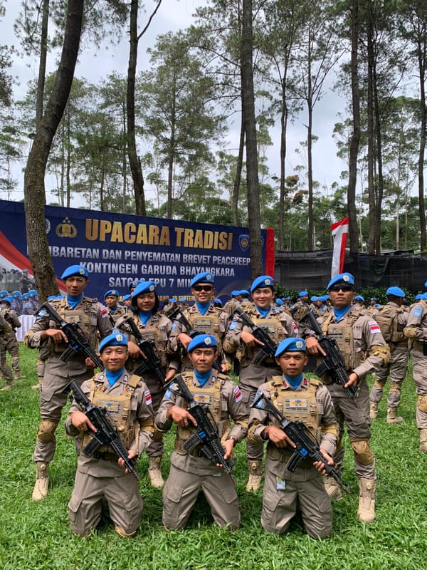Bangga! Delapan Polisi Polda Bali Terpilih Ikut Misi Perdamaian PBB di Republik Afrika Tengah