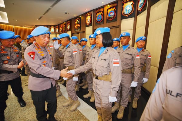 Personel Terbaik Polda Bali Diberangkatkan ke Afrika Tengah, Ikut Misi Perdamaian PBB