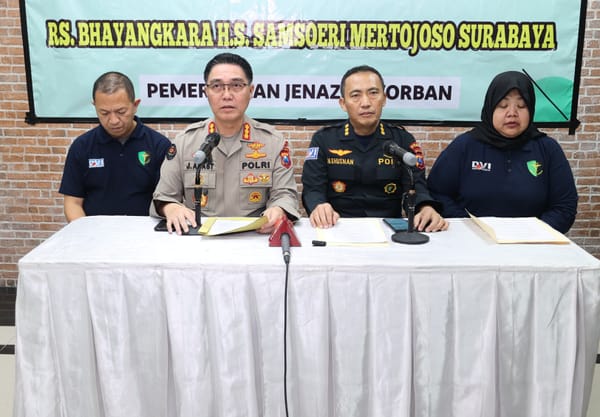 Polda Jatim: 34 Korban Ambruknya Ponpes Berhasil Teridentifikasi