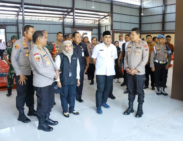 Polri Bangun Ketahanan Pangan, Kapolda Jateng Resmikan Gudang Jagung Slog Polri