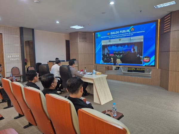 Perkuat Peran Humas Polri, Polda Jateng Ikuti FGD Pemantauan Komunikasi Publik