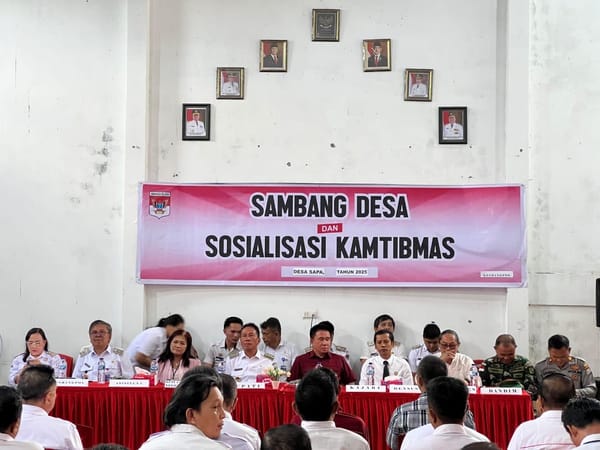 Densus 88 AT Polri Sosialisasikan Kamtibmas dan Pencegahan Paham IRET di Minahasa Selatan