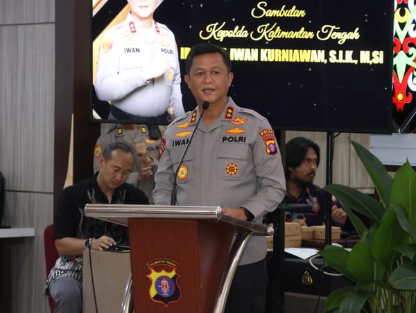Kapolda Kalteng Ajak Komunitas Ojol Wujudkan Kamtibmas Kondusif di Bumi Tambun Bungai
