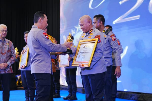 Polda Kalsel Raih Penghargaan Kompolnas Awards 2025 untuk Kategori Polda Kelompok B Terbaik