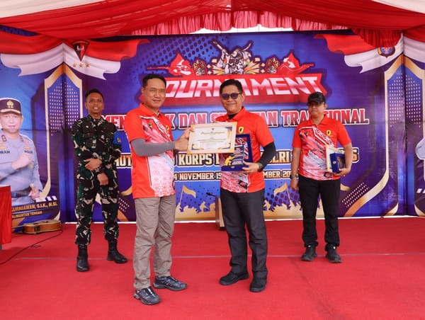 Kapolda Kalteng Buka Lomba Menembak dan Menyumpit HUT Brimob ke-80, Ajak Lestarikan Budaya Dayak
