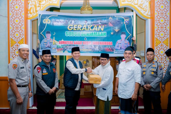 Gerakan Subuh Berjamaah, Cara Polda Sumbar Bangun Spirit Moral dan Profesionalisme Personel