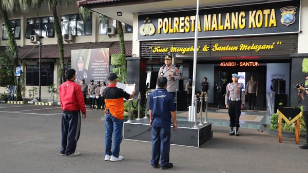 Polresta Malang Kota dan Serikat Pekerja Sepakat Ciptakan Lingkungan Kerja Aman dan Damai
