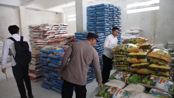 Tim Gabungan Satgas Pangan Bali Turun Tangan Atasi Lonjakan Harga Beras