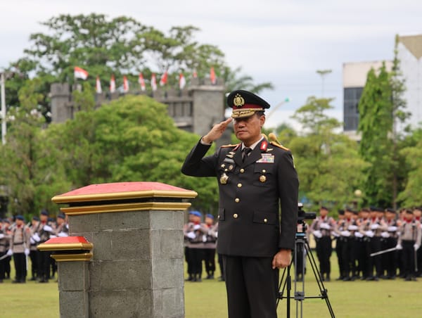 Semangat Pemuda, Polda Kalteng Rayakan Hari Sumpah Pemuda ke-97 dengan Upacara Bendera
