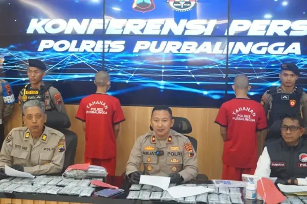 11.036 Butir Obat Terlarang Disita dalam Tangkapan Besar Satnarkoba Polres Purbalingga