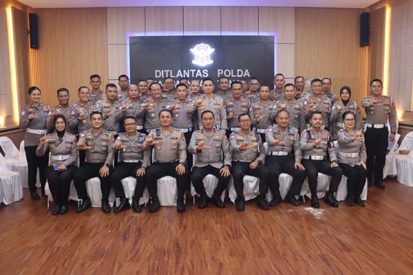 Wakapolda Kalteng Dorong Polantas Perkuat Edukasi Tertib Lalu Lintas