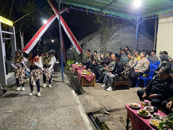 Jimpitan Cerminan Keguyuban Warga, Kapolres Semarang Beri Apresiasi