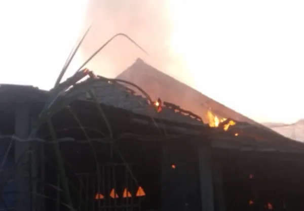 Rumah Warga Beji Ungaran Hangus Terbakar saat Ditinggal Jemput Istri
