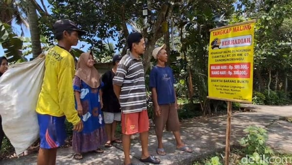 Warga Gandrungmangu Bikin Sayembara Tangkap Maling, Polisi Angkat Bicara