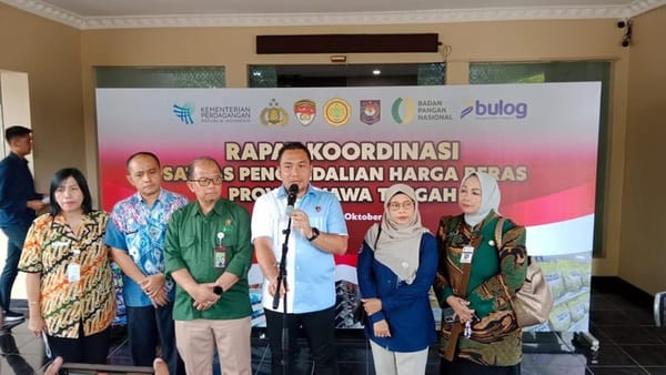 Satgas Pengendalian Harga Beras Jateng Bergerak, Tindak Penjual Melebihi HET