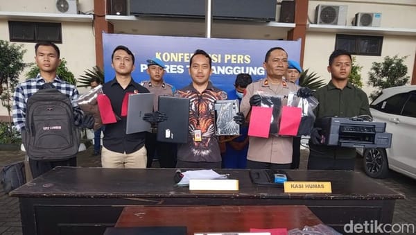 Komplotan Pembobol Lima Sekolah Dasar di Temanggung Berhasil Ditangkap