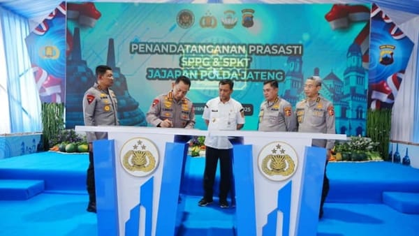 Kapolri Resmikan 35 SPKT Polres di Jajaran Polda Jateng untuk Optimalkan Pelayanan Masyarakat