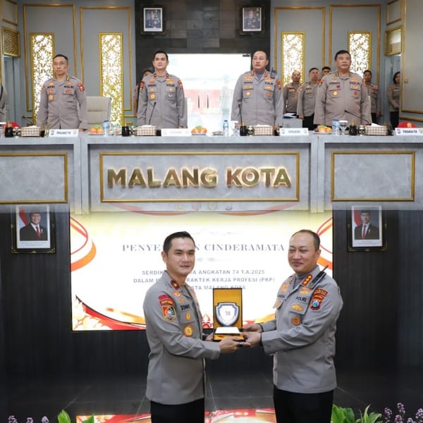 Cegah Perilaku Anarkis, Polresta Malang Kota Gandeng Pemkot Malang Bina Generasi Muda