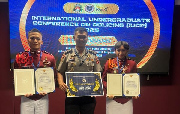 Angkat Isu Digital Trafficking, Akpol Sabet Juara I di Konferensi Polri Asia IUCP 2025