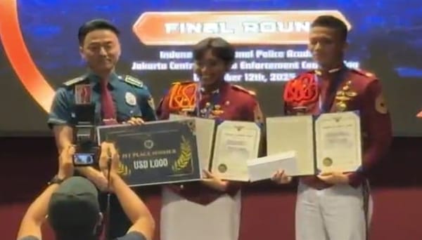 Angkat Isu Digital Trafficking, Taruna Akpol Sabet Juara Asia di IUCP 2025