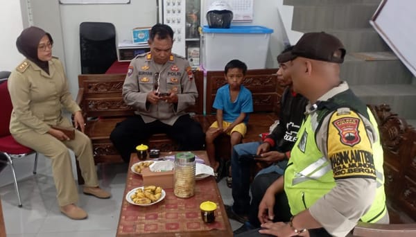 Sempat Tersesat di Ungaran, Bocah 7 Tahun Akhirnya Pulang ke Pelukan Keluarga