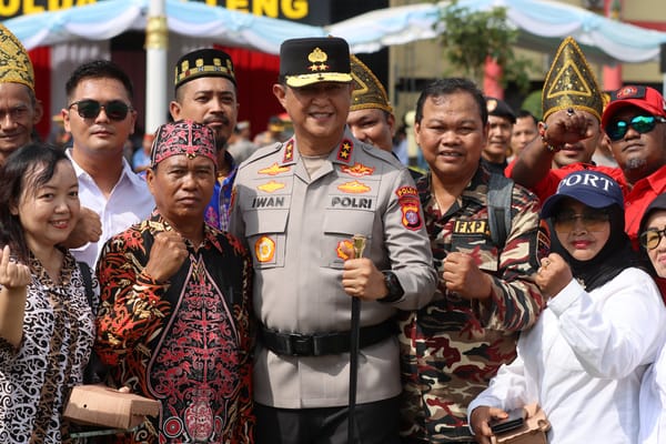 Apel Kebangsaan Bersama Elemen Masyarakat, Kapolda Kalteng Ajak Wujudkan Persatuan dan Kesatuan