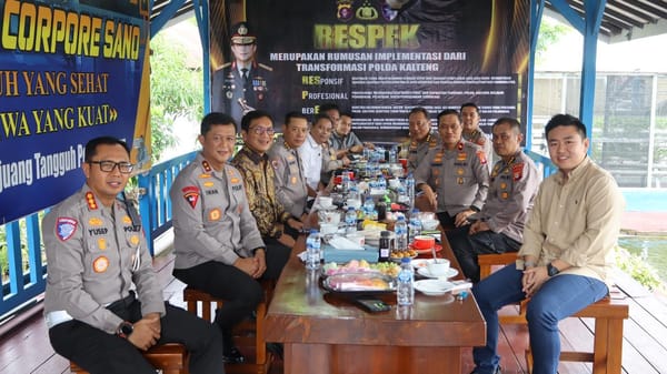 Kapolda Kalteng dan Sekjen Kemenkumham RI Bahas Penguatan Posbankum untuk Akses Hukum Berkeadilan di Daerah