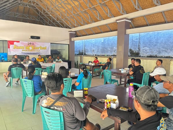 Polda Bali Gelar Jumat Curhat, Bahas Pencegahan dan Penegakan Hukum Sektor Watersport