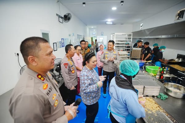 Titiek Soeharto Apresiasi Dapur MBG Polri di Karanganyar: Bersih, Higienis, dan Layak Jadi Role Model Nasional