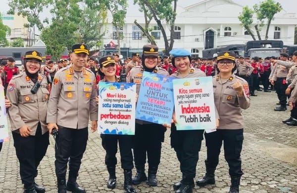 Aksi Tutup TPL Berakhir Kondusif, Kombes Calvijn: Polri Hadir untuk Melindungi, Bukan Menakuti