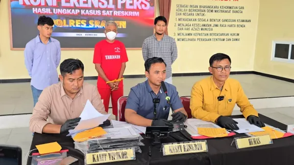 Kades di Gemolong Tilep Rp240 Juta dari Sewa Aset Desa, Ditahan Polres Sragen