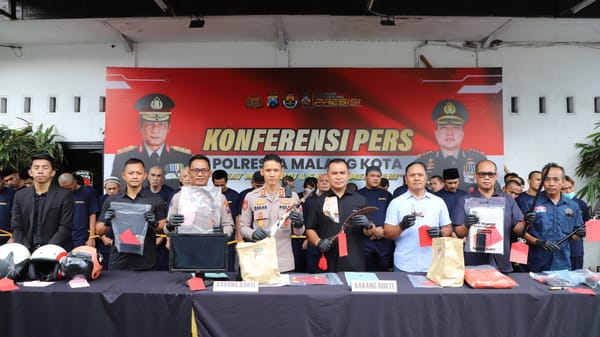 Operasi Sikat Semeru 2025: Polresta Malang Kota Gulung 51 Pelaku Kriminal
