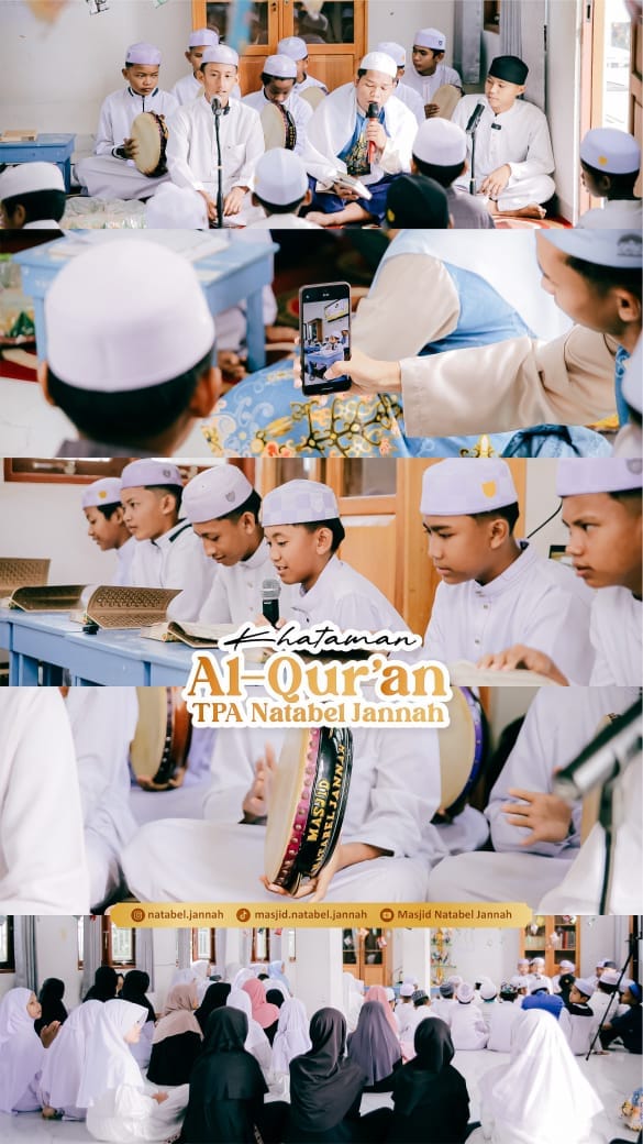 Milad ke-2 TPA Natabel Jannah, Khataman Al-Qur’an Jadi Momen Penuh Berkah